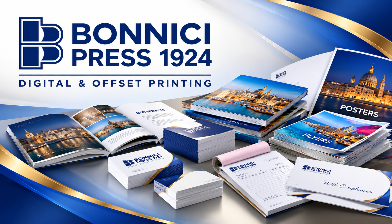 Bonnici Press 1924 - Digital & Offset Printing