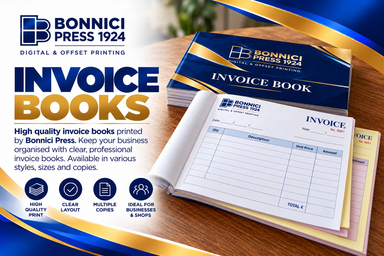 INVOICE BOOKS